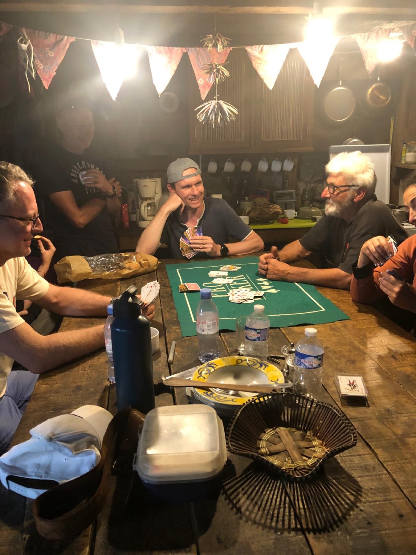 Moment convivial pendant l’immersion